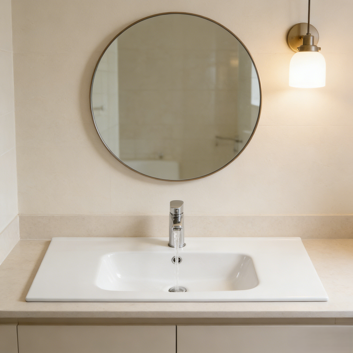 Vanity Top with Undermount Basin 605-1205mm