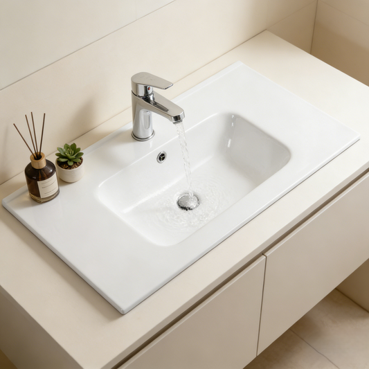 Vanity Top with Undermount Basin For Bathroom 610-1210mm
