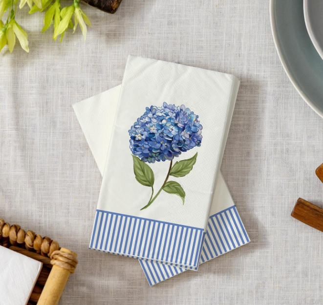 VivaStyle Hydrangea Guest Towel