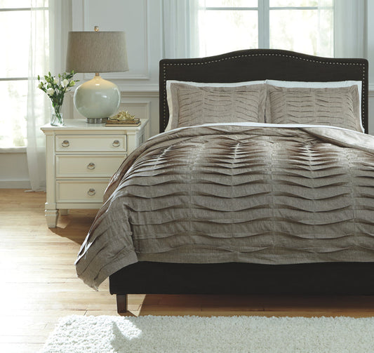 Voltos Q752003Q Brown Queen Duvet Cover Set