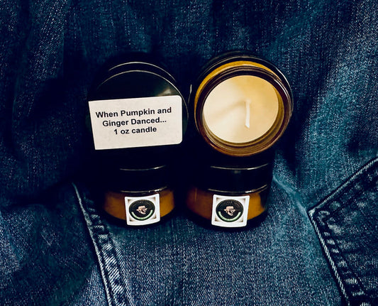 When Pumpkin and Ginger Dance Candle