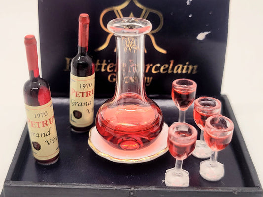 Wine Decanter Set by Reutter Porcelain