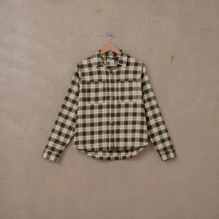 Womens House Check Flannel Shirt