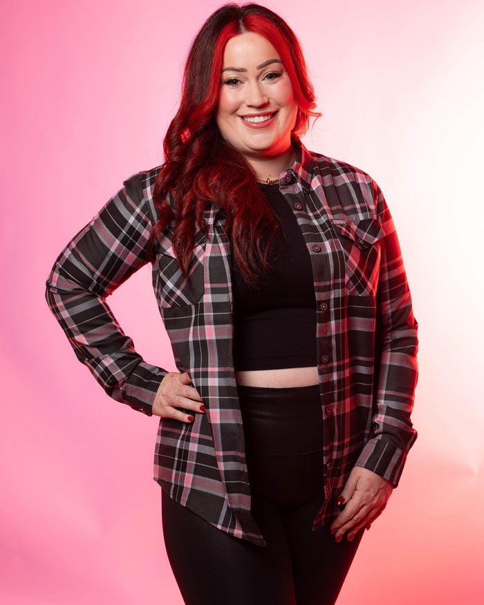 Women's I Love Boobies 2025 Flannel | Dixxon Flannel Co.