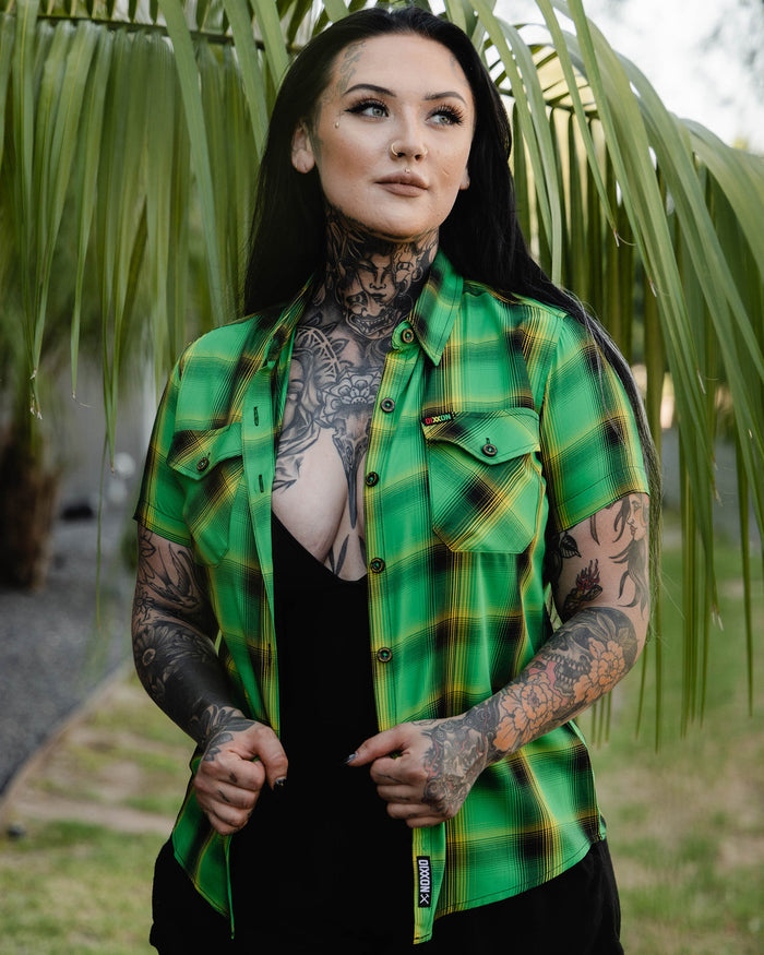 Women's Kingston Bamboo Short Sleeve - Dixxon Flannel Co.