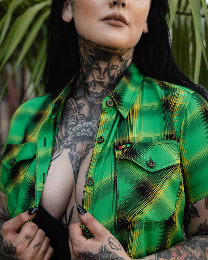 Women's Kingston Bamboo Short Sleeve - Dixxon Flannel Co.