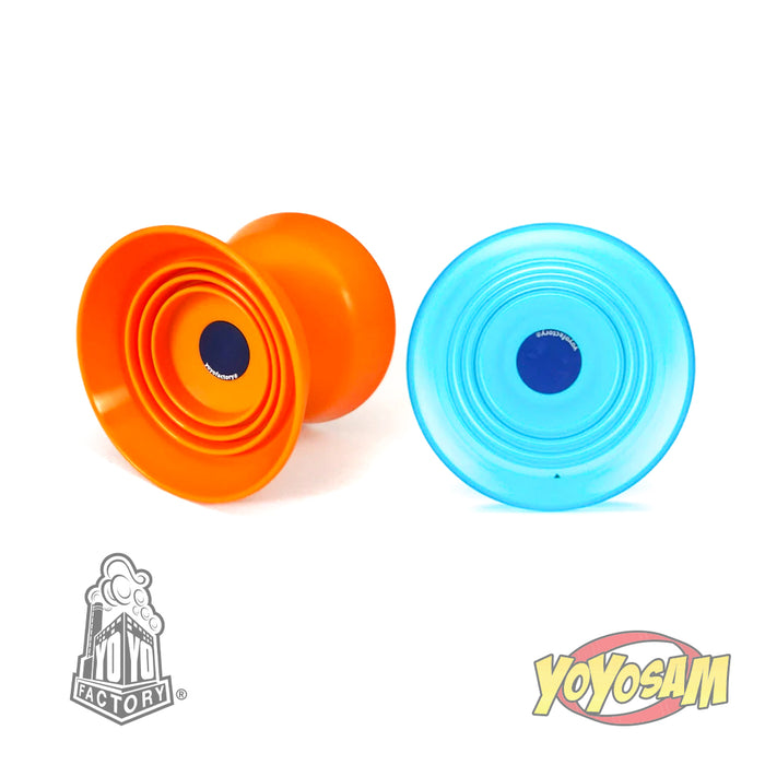 YoYoFactory Offstring Airwave Yo-Yo - Polycarbonate Off String Yo Yo