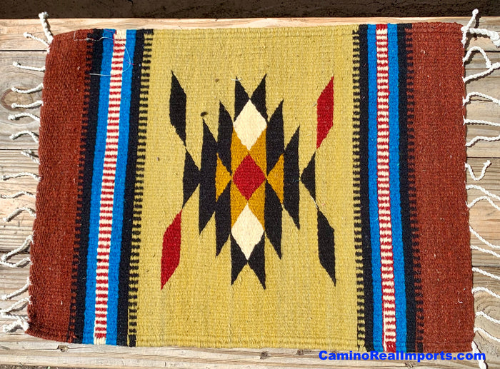 ZAPOTEC RUG PLACE MAT  15" X 21"  ZPM032
