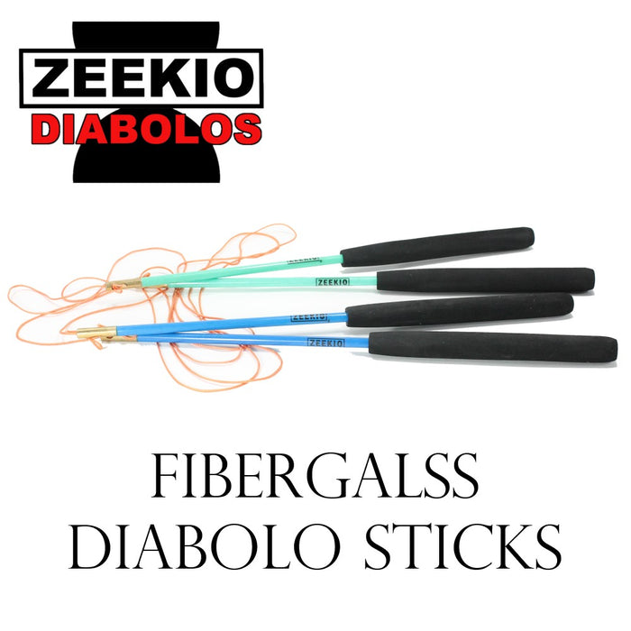 Zeekio Fiberglass Diabolo Sticks - YoYoSam